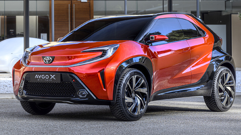 Τα ελαστικά του Toyota Aygo X Prologue είναι λαξευμένα με λέιζερ!